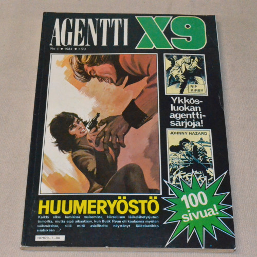 Agentti X9 04 - 1981